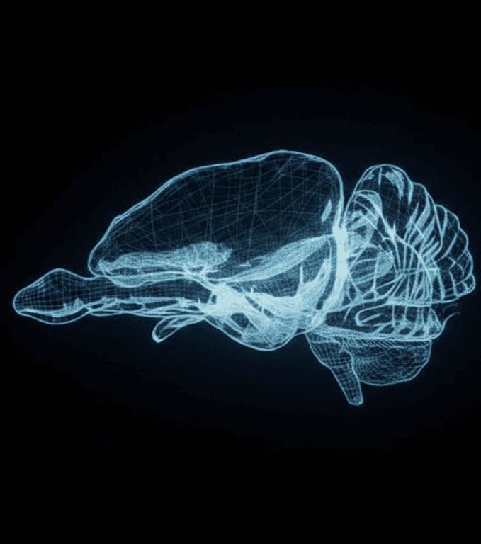 AI is a Mirror / The Superbrain logo